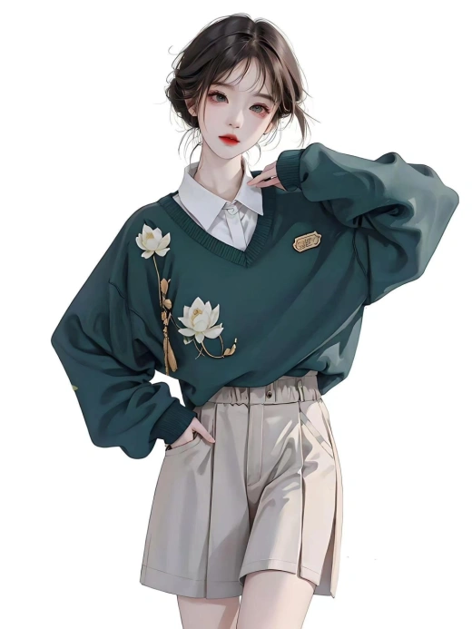 卡通美人