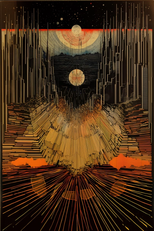 地核之上的復雜城市與幾何太陽