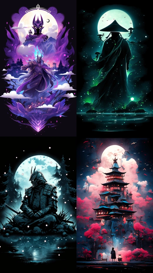 midjourney二次元