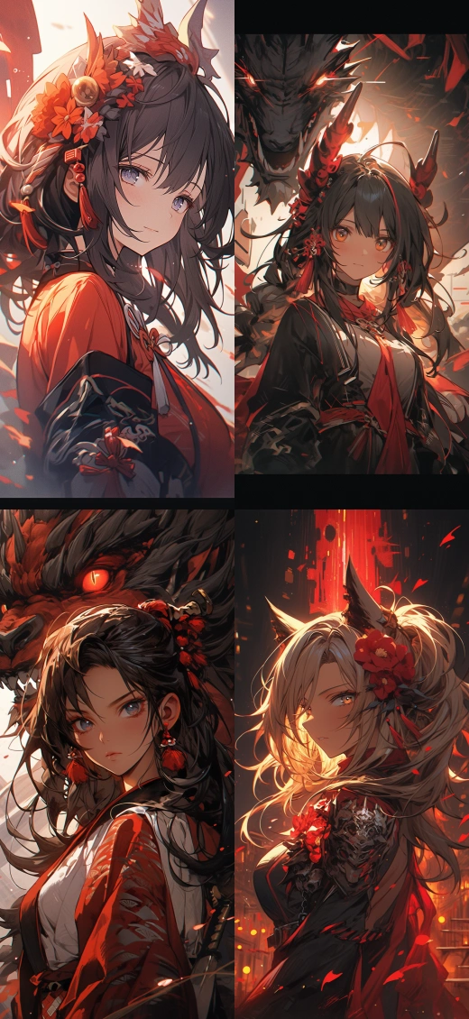 midjourney時(shí)尚大片