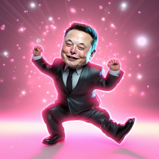 卡哇伊版埃隆·馬斯克翩翩起舞！