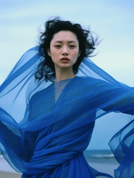 碧海藍裙，人間仙子