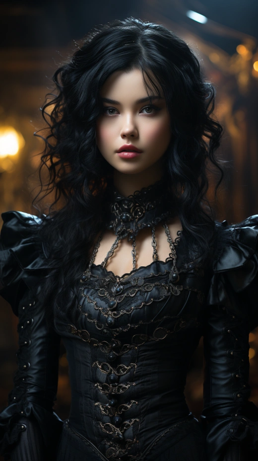 黑發女巫的黑暗魔力