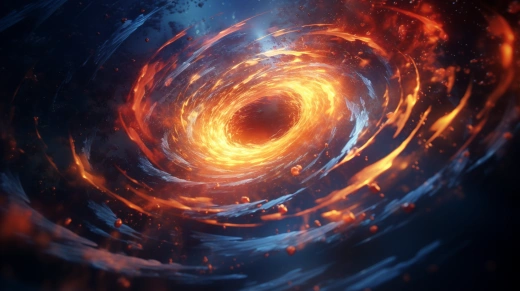 宇宙之舞：絢麗光彩中的螺旋星系，驚艷逼真的超高清視覺盛宴！