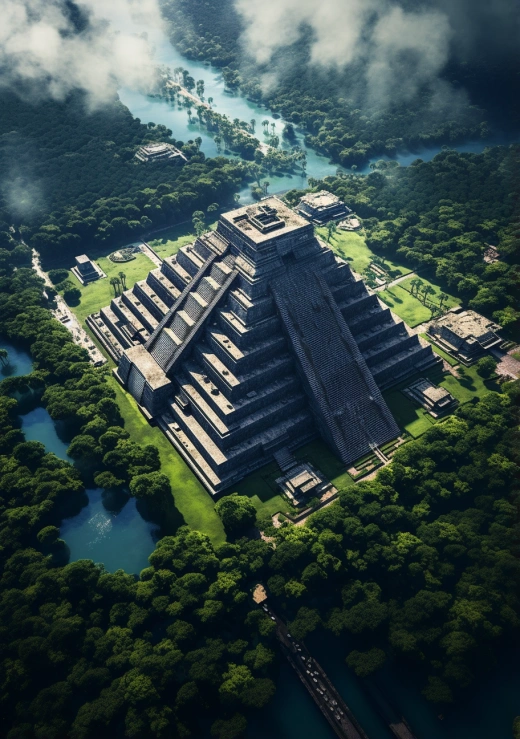 《巴黎中央的奇琴伊察：鳥瞰時尚景觀》