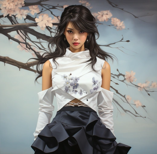 櫻花幻境，沉靜如畫