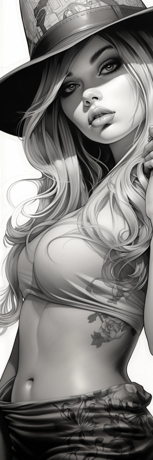 藝術家Artgerm和McBess創作的近距離美臀寶貝