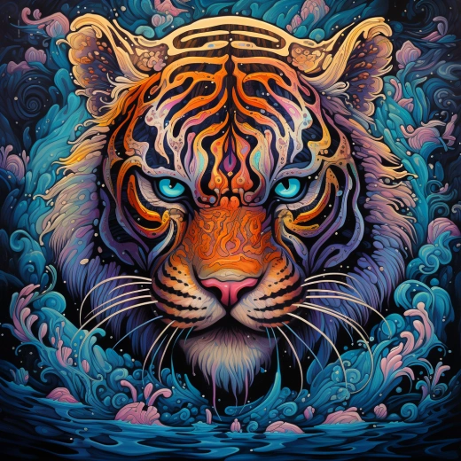 水中的猛虎穿越DMT之門