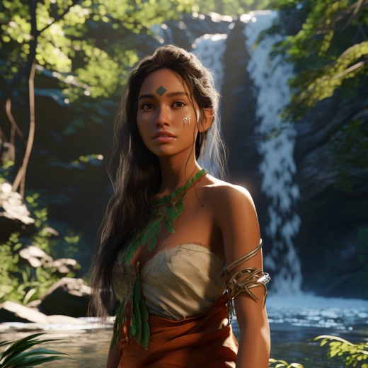 《迈入真实的绿色世界：Pocahontas与Unreal Engine共舞》