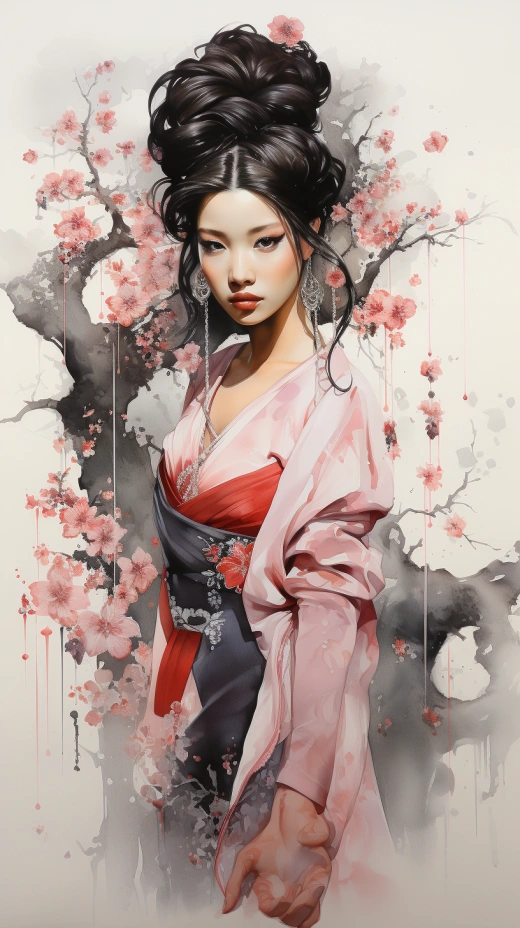 櫻花輕舞，優雅綻放