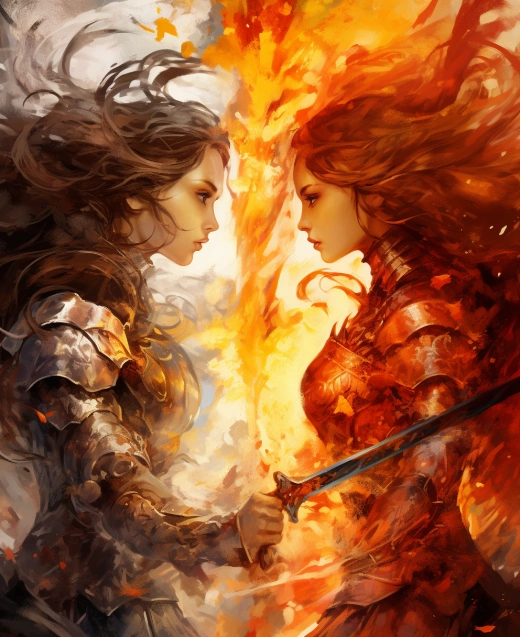 璀璨戰場：戰斗女劍士VS女武者