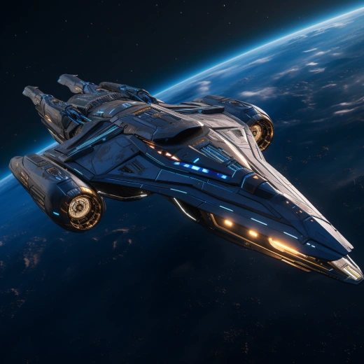 未來星艦翱翔宇宙，征服星際夢想