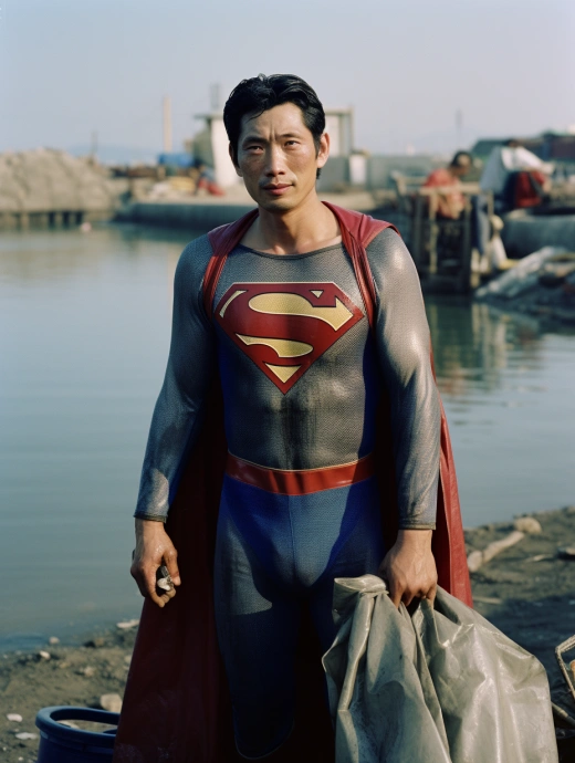 华丽还原80年代真实影像，日本渔民与变异超人：8K高清细节震撼全球！