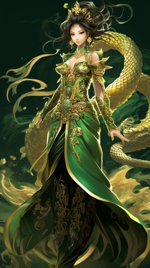 龍紋神鞭，威武雄壯！貂蟬成為了威嚴自信的統帥