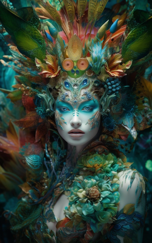 midjourney美女关键词