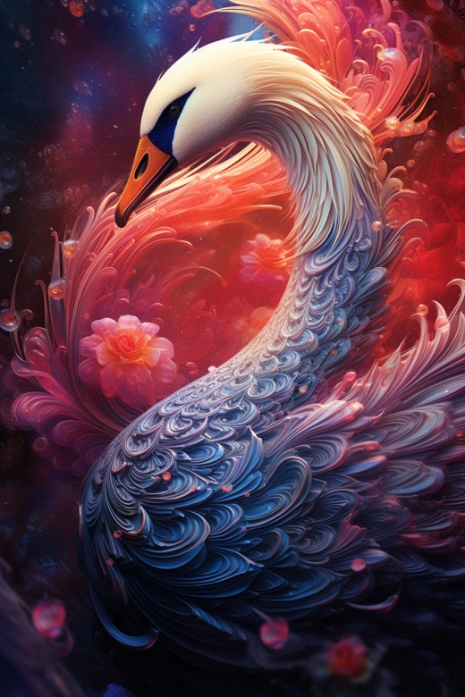 太空之鹿：絕妙力作，完美展現逼真攝影，絢麗背景與精細細節，豐富絢麗色彩，打造真實風格