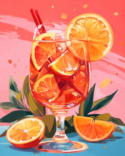 色彩斑斕的Gouache藝術(shù)風(fēng)，詮釋Aperol Spritz的魅力