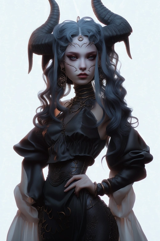 巨大的惡魔角：鋒芒畢露，魅力驚人！