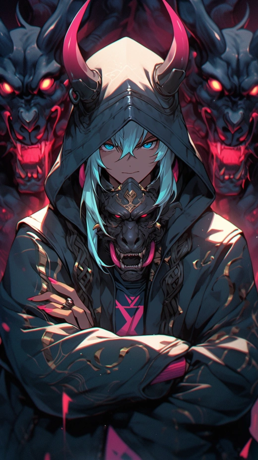 士兵，七葉樹，動漫男人，忍者，穿著粉色和