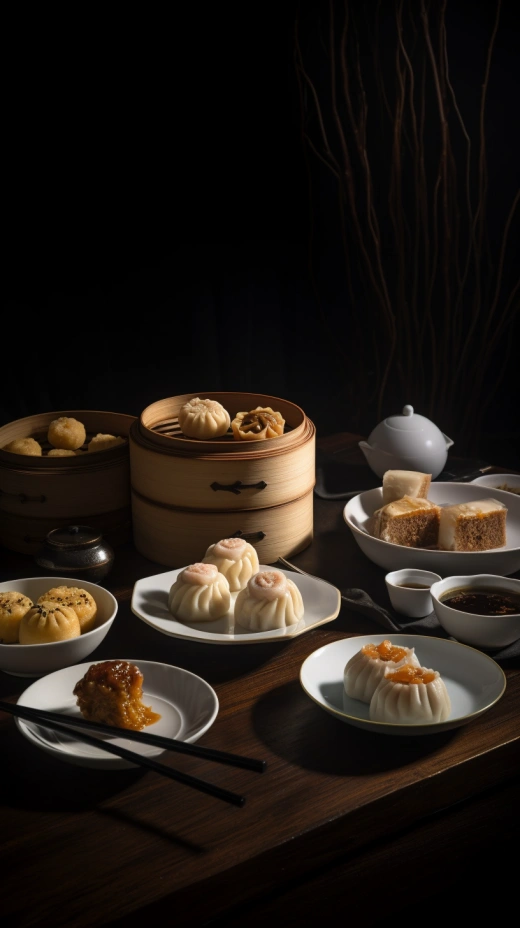 精致中式點(diǎn)心盛宴