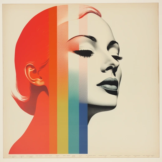 懷舊60年代： Milton Glaser和Tom Eckersley的凹版印刷設計。
