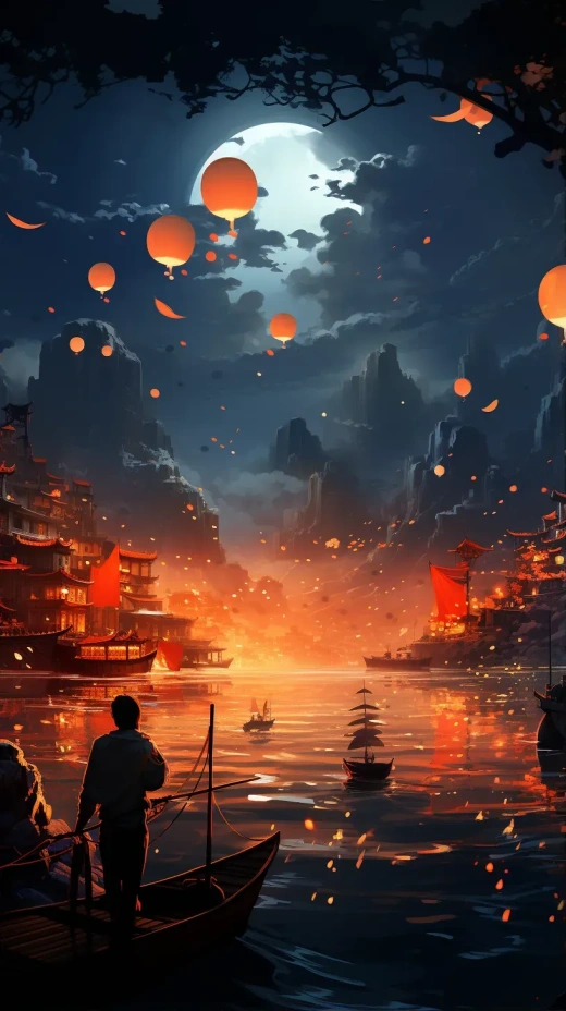 彩燈花節：未來港灣的復古盛景