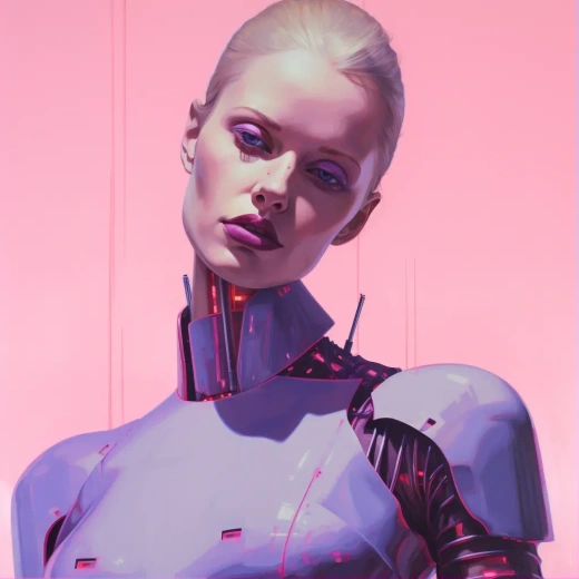 Android女性主題，紫色與粉色的完美結合