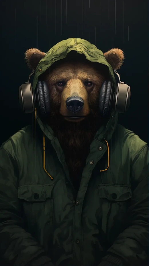 Hip Hop风格NFT：Grizzly Bear系列