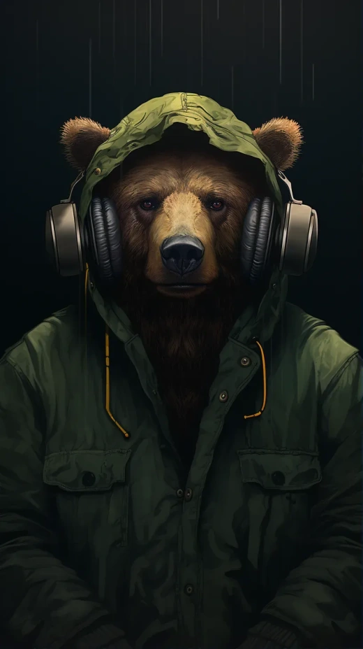 Hip Hop風格NFT：Grizzly Bear系列