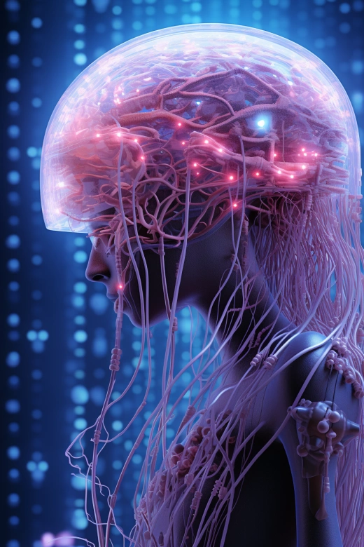 “晶瑩發(fā)光，反射出賽博朋克的異星生物：融合水母基因的控制者！”