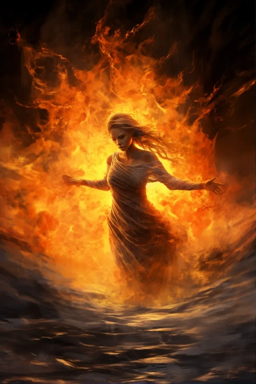 圖片標(biāo)題：水火交融，由Jakski插畫