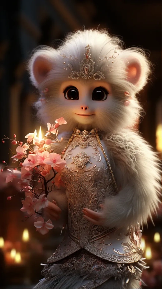 白猴寶寶仙氣十足，4K超高清Pixar風格夢幻場景驚艷亮相！