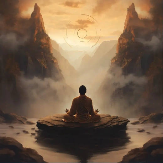 一個人調(diào)解矛盾的場景