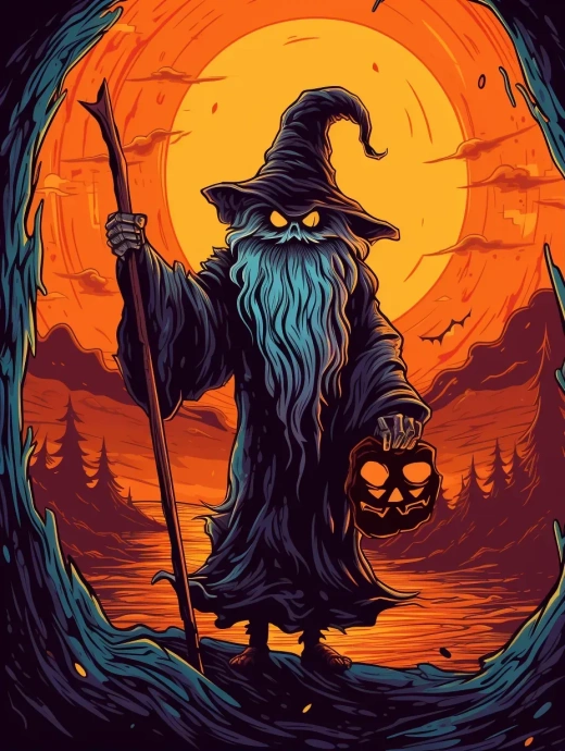 《魔法巫師的恐怖萬圣夜》