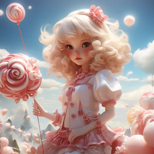 天使棒棒糖：甜蜜的守護者
