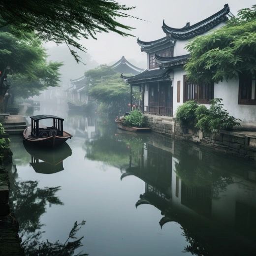 江南千古韻味，水鄉迷霧古建，徠卡M10盡顯古都風韻，凝聚歷史與自然之美
