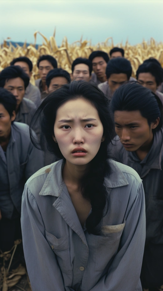 一個(gè)年輕而肥胖的韓國女人