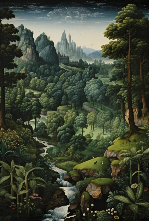 幻想現實：翠綠藍色的奇異樂園