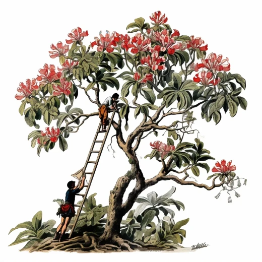 《叢林之花：19世紀黑白插圖》