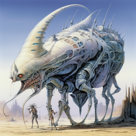 《幻想世界的神奇生物》：英國奇幻與科幻插畫家羅德尼·馬修斯的引人入勝之作