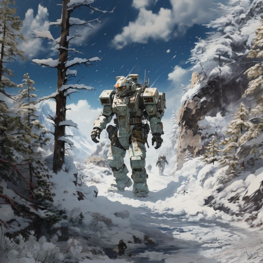 《烽火冰雪原，細膩機甲戰》