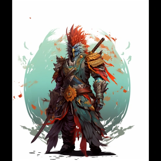 百鳥武士，華麗日式戰斗！