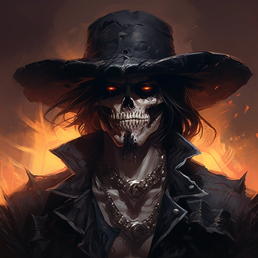 魅力綻放：波瀾壯闊的牛仔魔幻，漫畫藝術中的骷顏妖異之美！