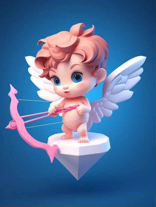 Mac Conner的3D渲染：超平面、低多邊形的Slice Cupid設計在Polycount上風靡