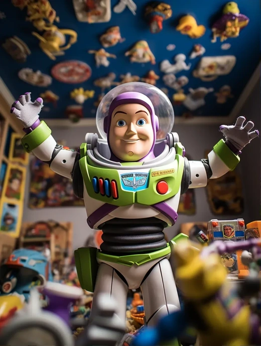 童真夢幻：6歲男孩化身《玩具總動員》Buzz Lightyear，高空飛翔的超現實瞬間