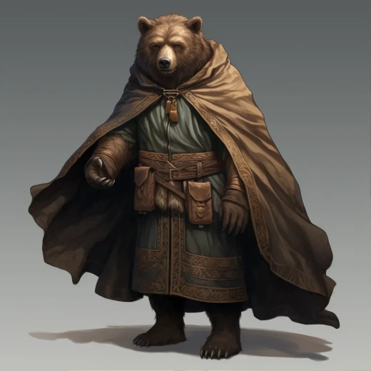 DND 5E：棕熊披風的神秘冒險