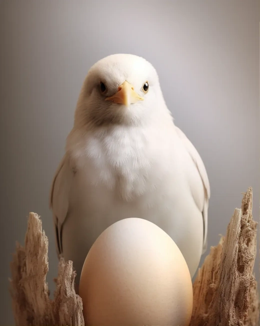 夢幻寫實鳥蛋，柔和色調，照片級真實，法國攝影風格，32k UHD高清數碼畫。