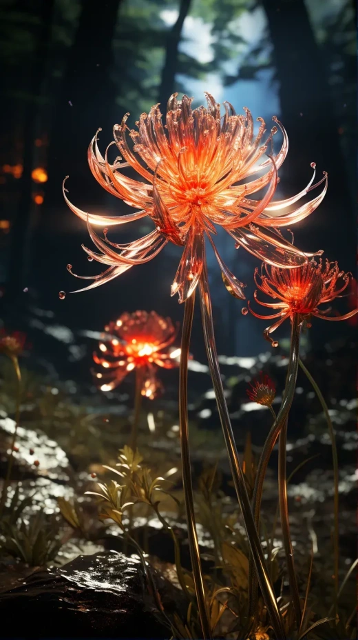 東京森林：Starscream Chrysanthemum的超細節8K HD長曝光動畫
