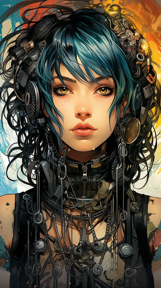 超詳細(xì)！17歲女孩與神話般龍蠅的華麗插畫