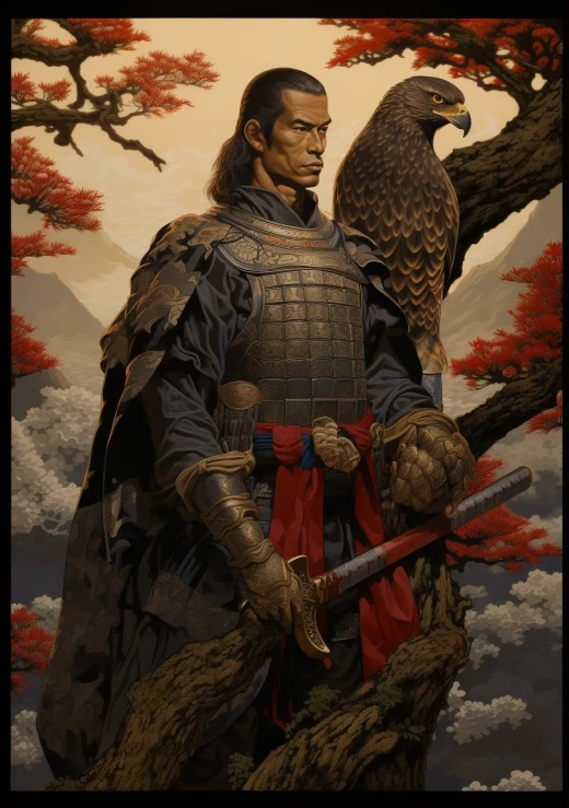 鐵甲雄鷹守望武士：日本浮世繪中的戰爭幻想